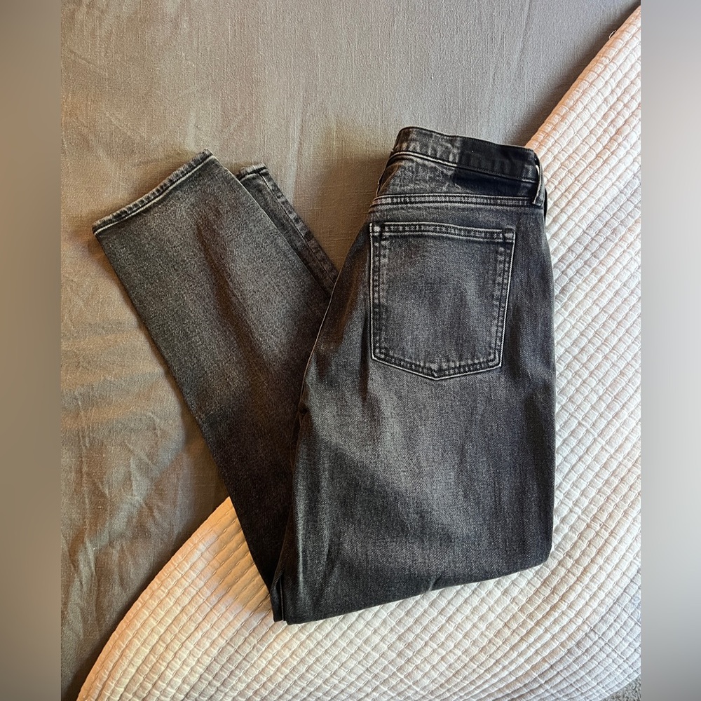 Abercrombie & Fitch The Mom High Rise Jeans - Cropped